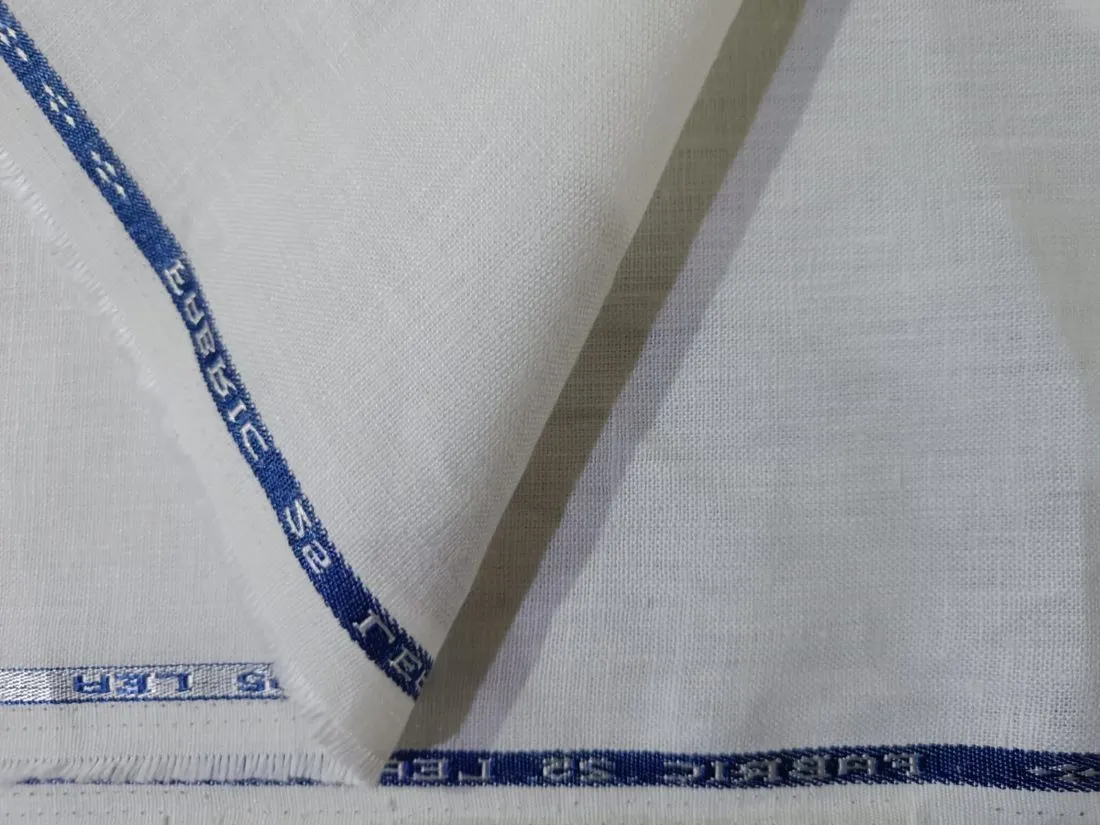 100% HEMP LINEN 44 LEA FABRIC 58" WIDE [Dyeable] [12743/44]