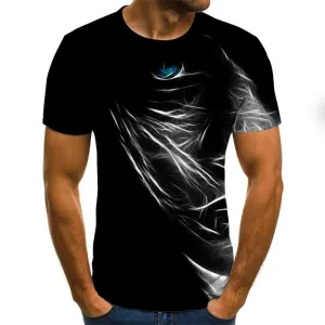 3D Printed Men's Casual T-Shirt
