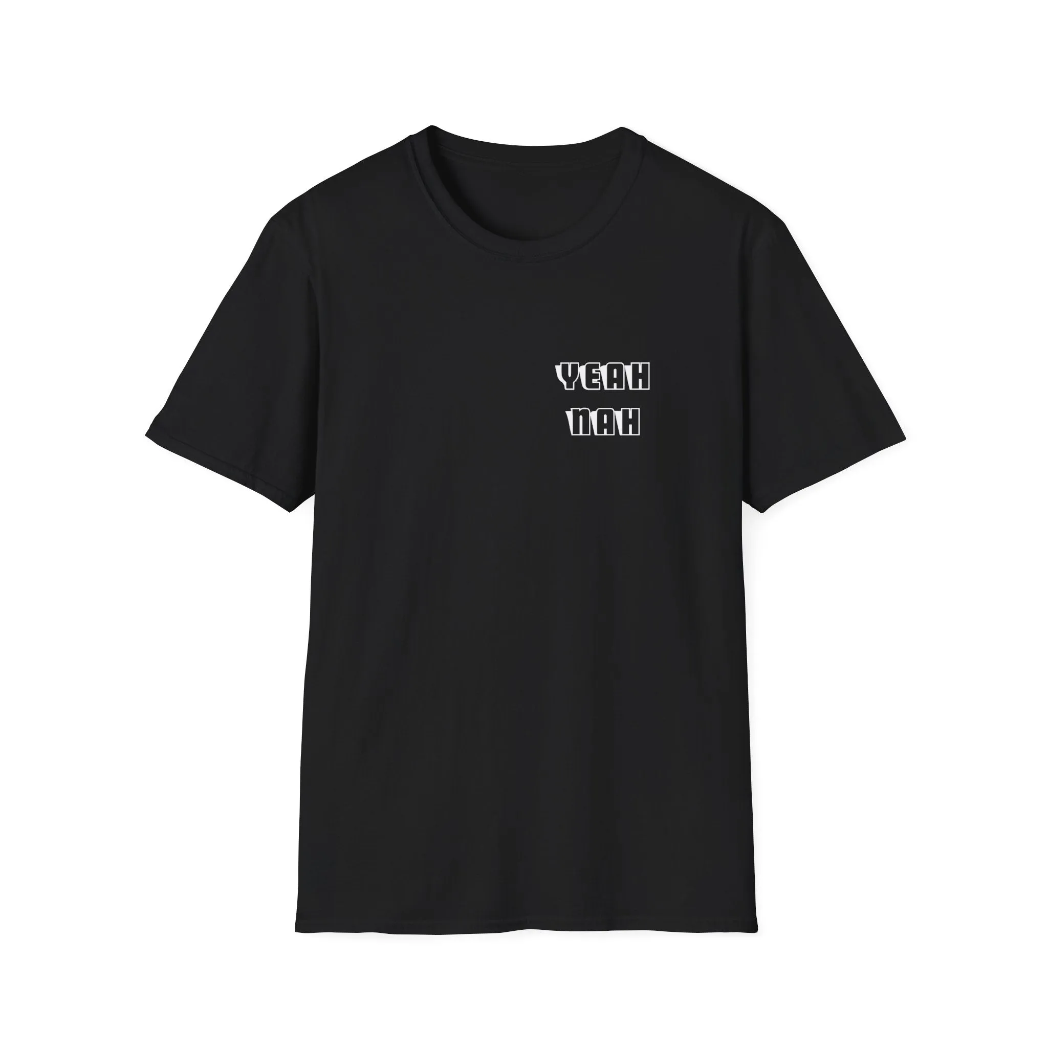 4XL & 5XL Yeah Nah Subtle Pocket Print