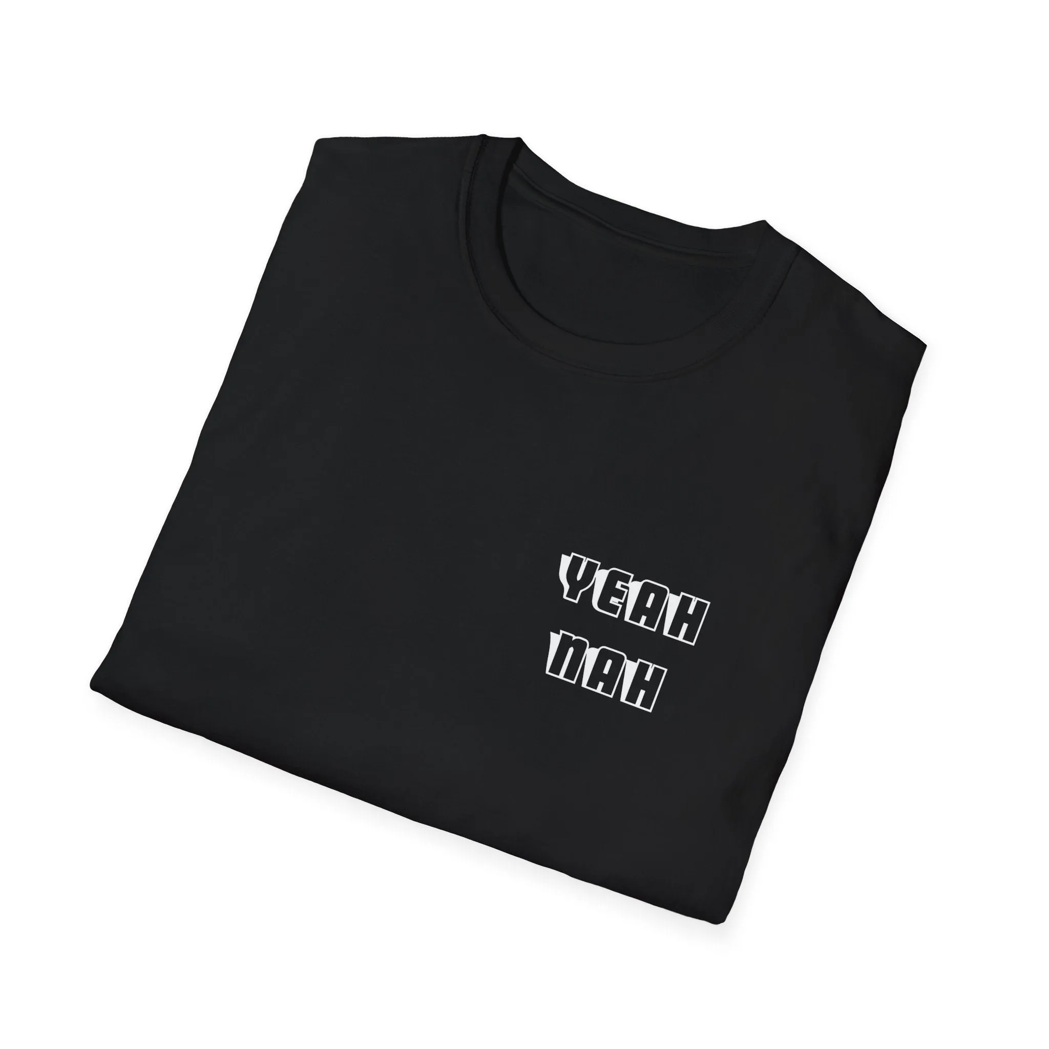 4XL & 5XL Yeah Nah Subtle Pocket Print