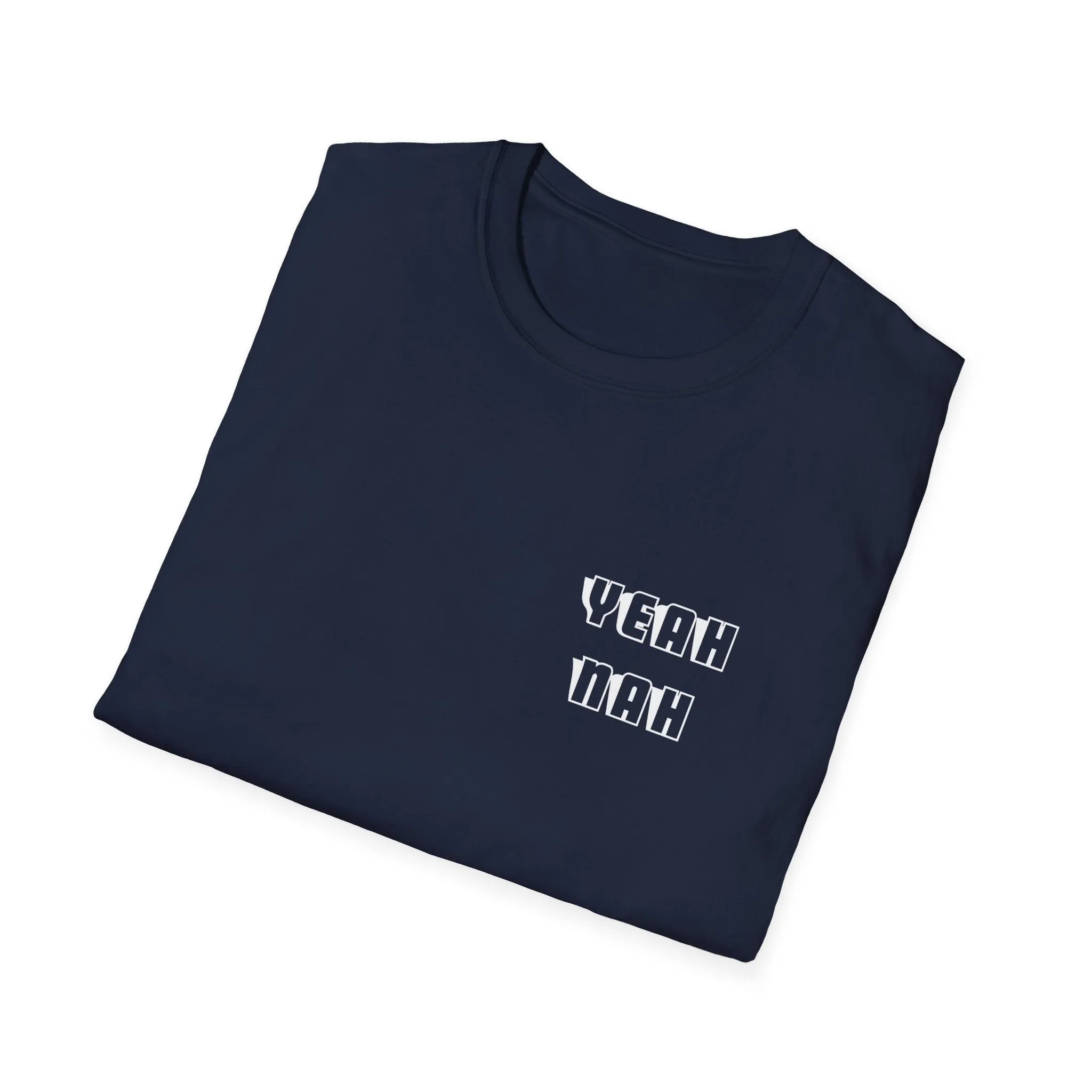 4XL & 5XL Yeah Nah Subtle Pocket Print