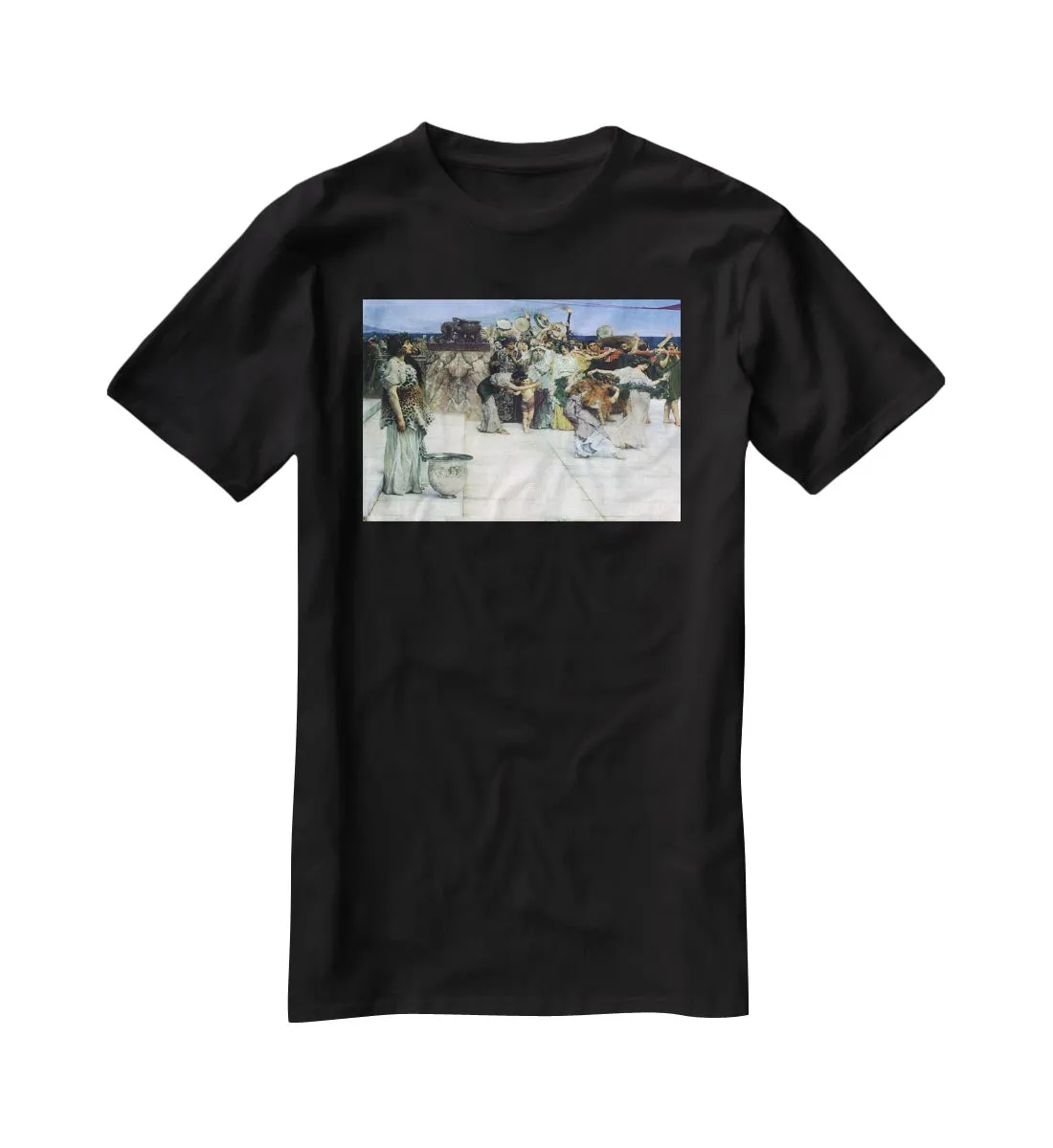 A consecration of Bacchus detail 1 by Alma Tadema T-Shirt