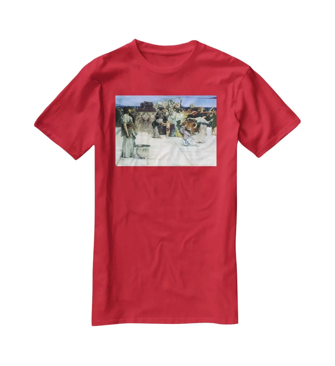 A consecration of Bacchus detail 1 by Alma Tadema T-Shirt