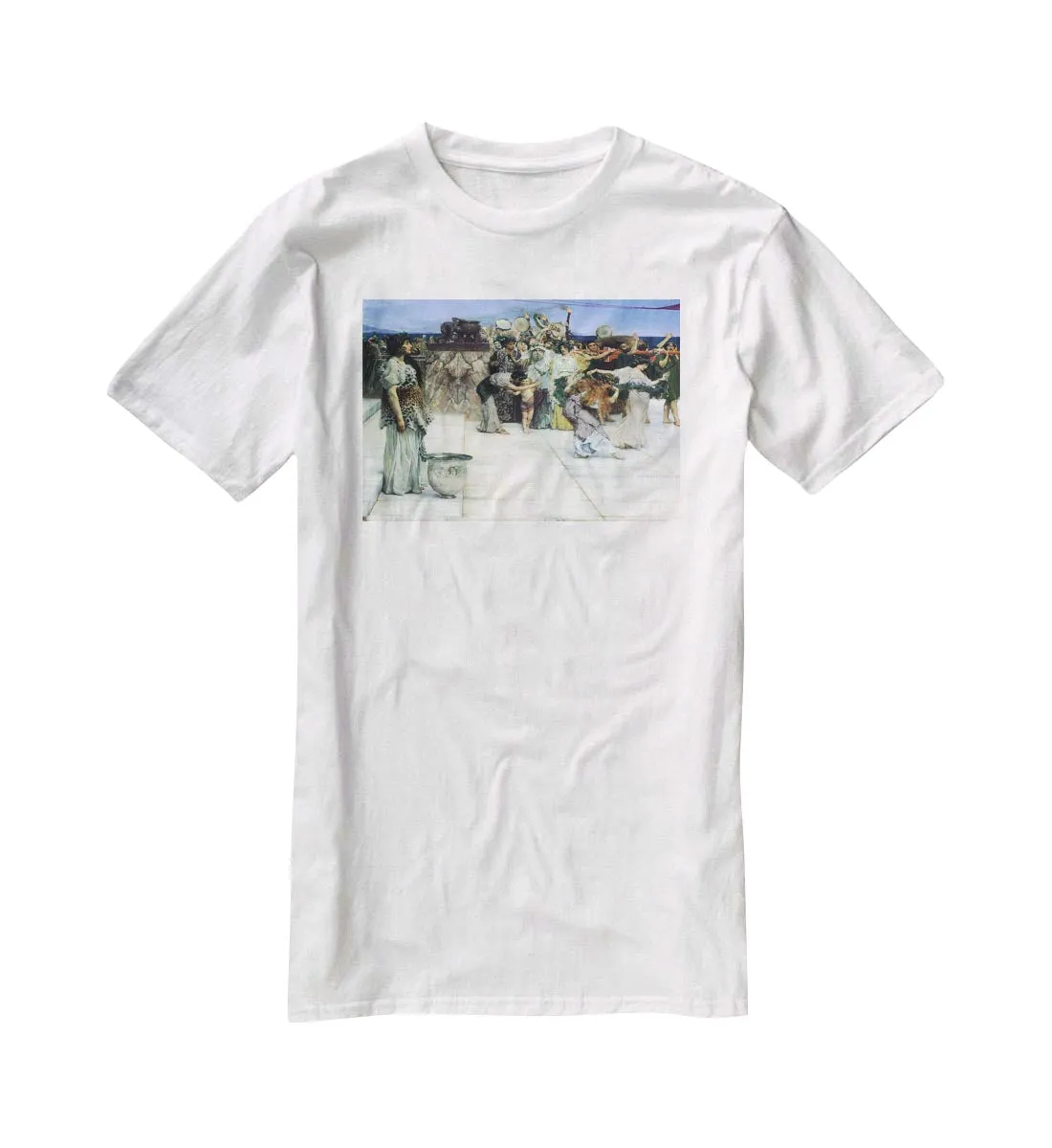 A consecration of Bacchus detail 1 by Alma Tadema T-Shirt