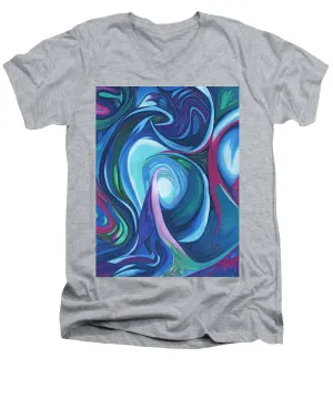 Abstract Energy  - Men's V-Neck T-Shirt