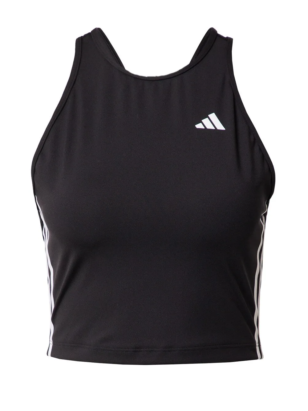 Adidas Aeroready 3-Stripes Sports Top, Black