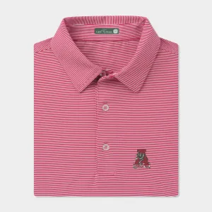 Alabama Vault Pinstripe Performance Polo