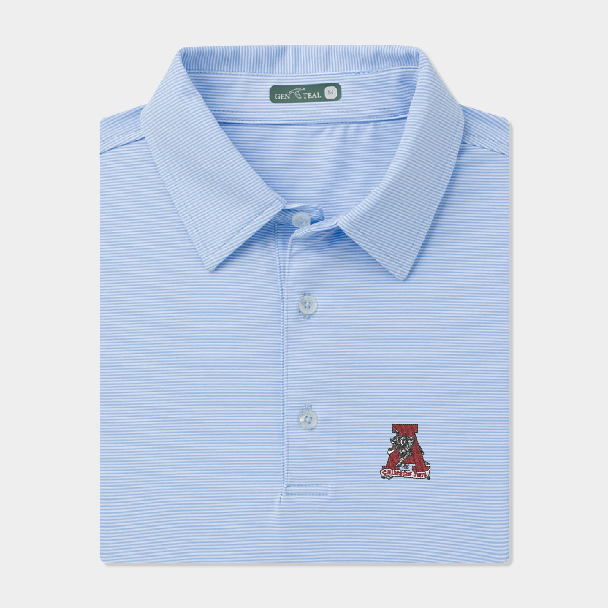 Alabama Vault Pinstripe Performance Polo