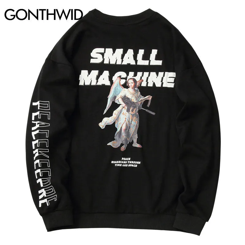 Angel Machine Gun Hoodies