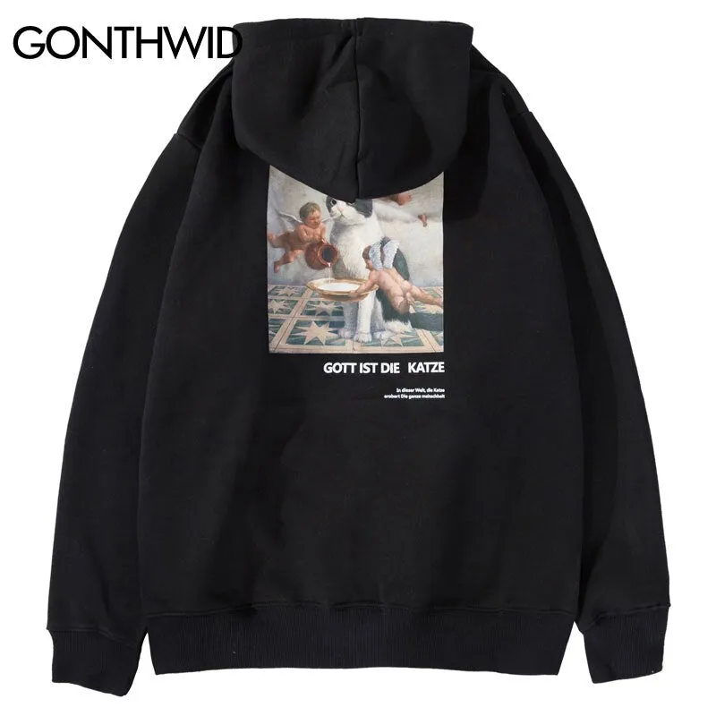 Angels Cat Hoodies