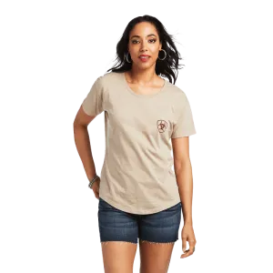 Ariat Women's Graphic Sod Tractor Oatmeal Heather T-Shirt