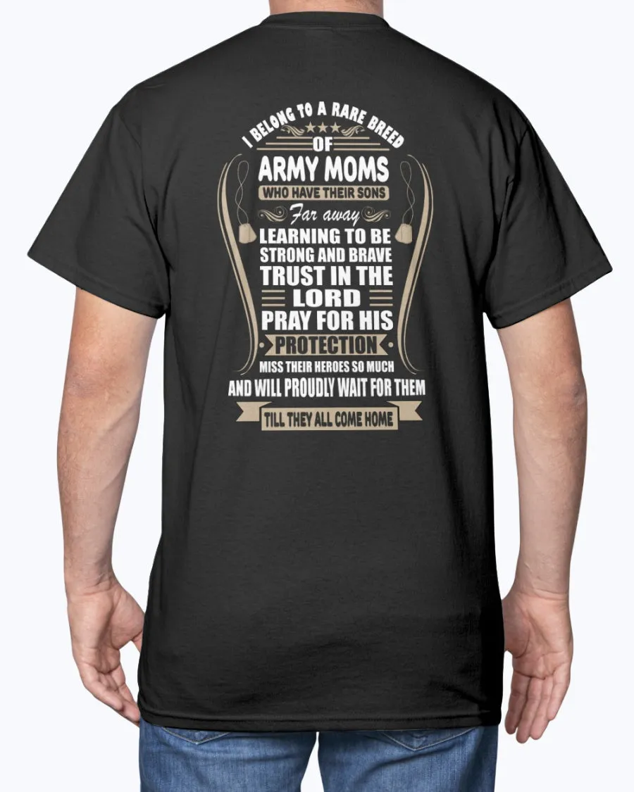 Army Mom Rare Breed T-shirts