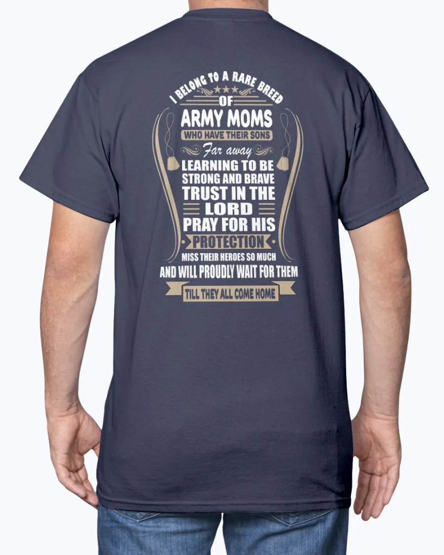 Army Mom Rare Breed T-shirts