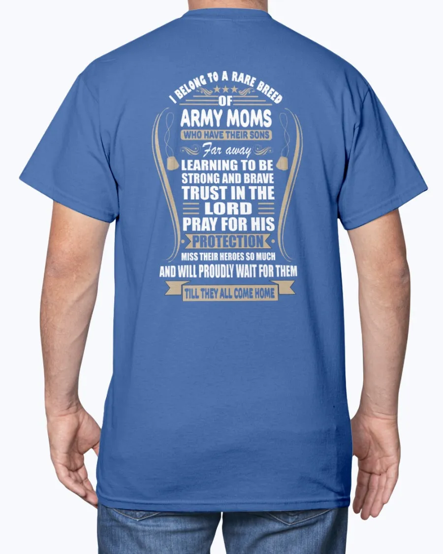 Army Mom Rare Breed T-shirts