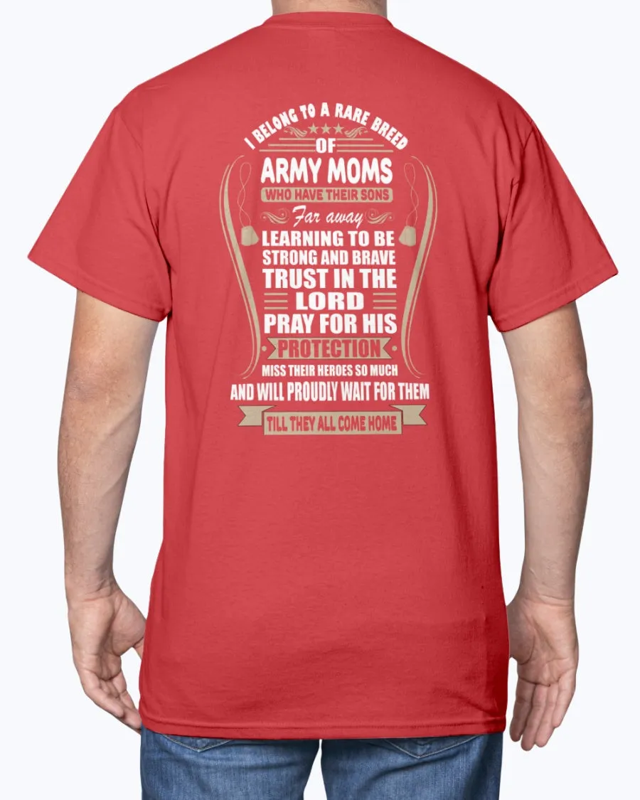 Army Mom Rare Breed T-shirts