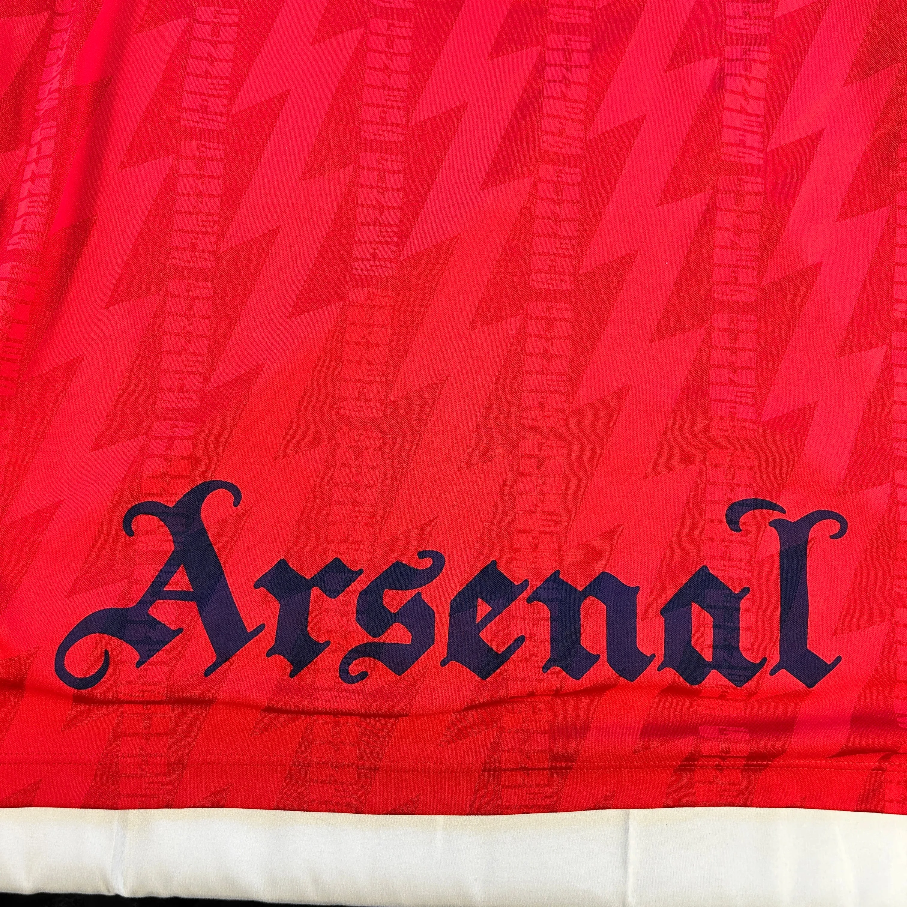 Arsenal 1994/1995 Match Worn Home Shirt - Keown 5