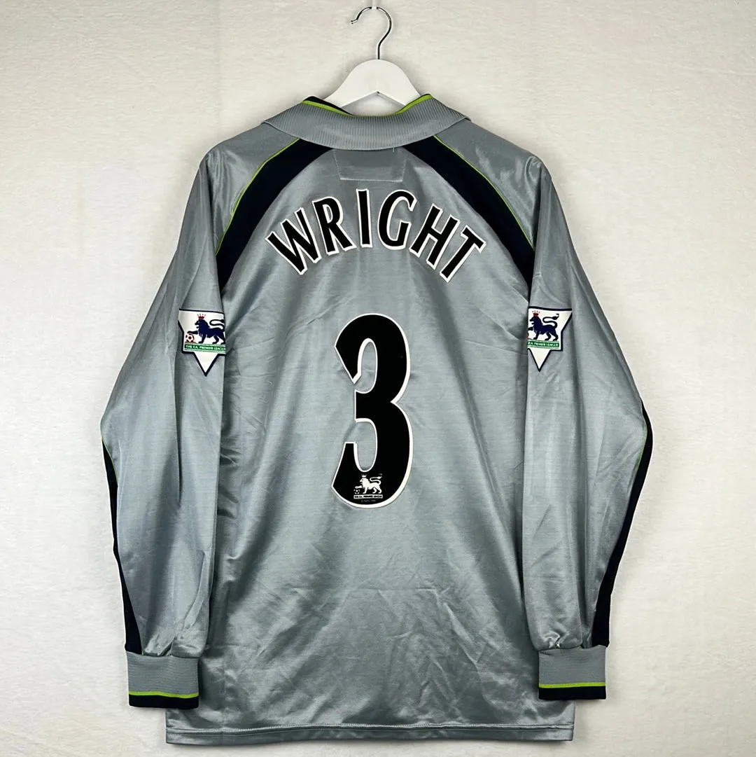 Aston Villa 2001/2002 Match Worn Away Shirt - Alan Wright 3