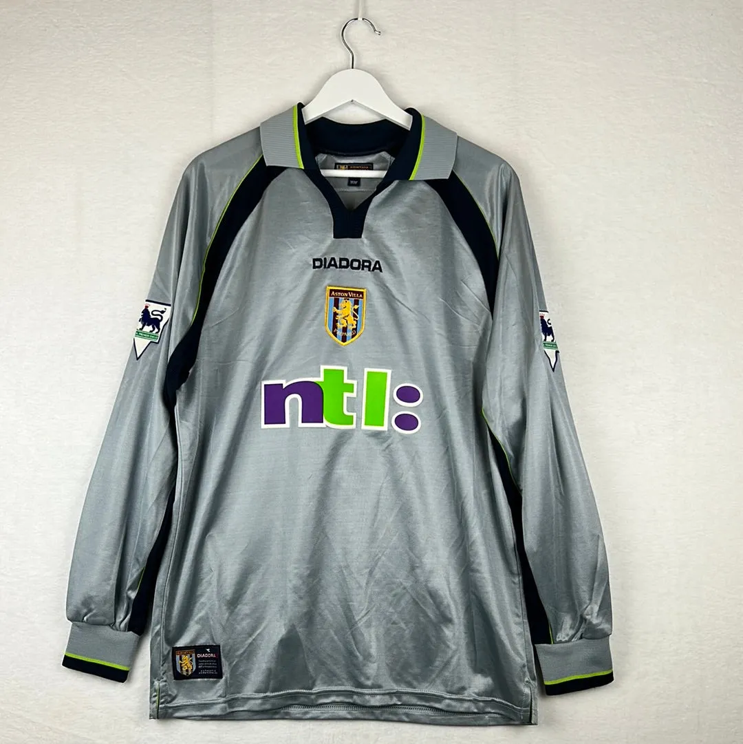 Aston Villa 2001/2002 Match Worn Away Shirt - Alan Wright 3