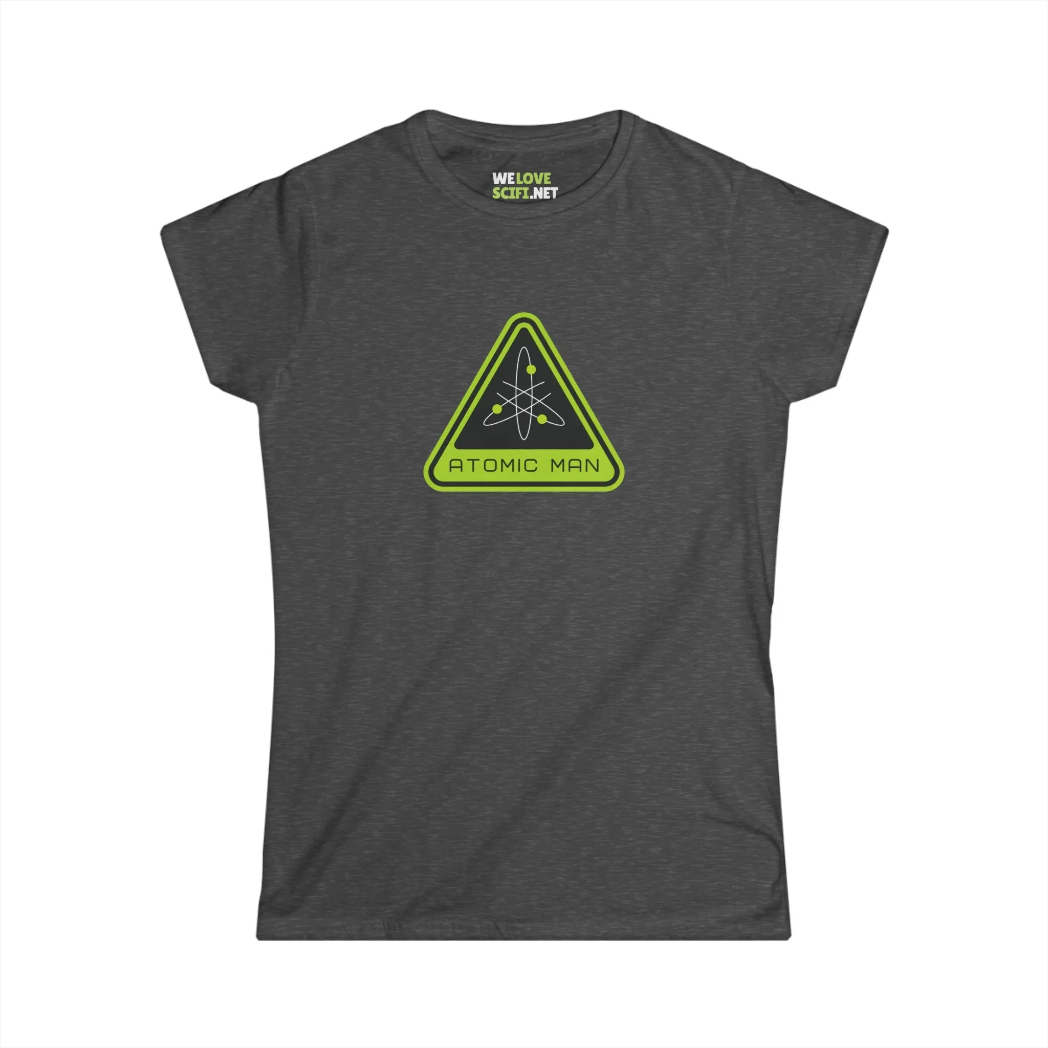 Atomic Man Sign Sci-Fi Woman's Tee