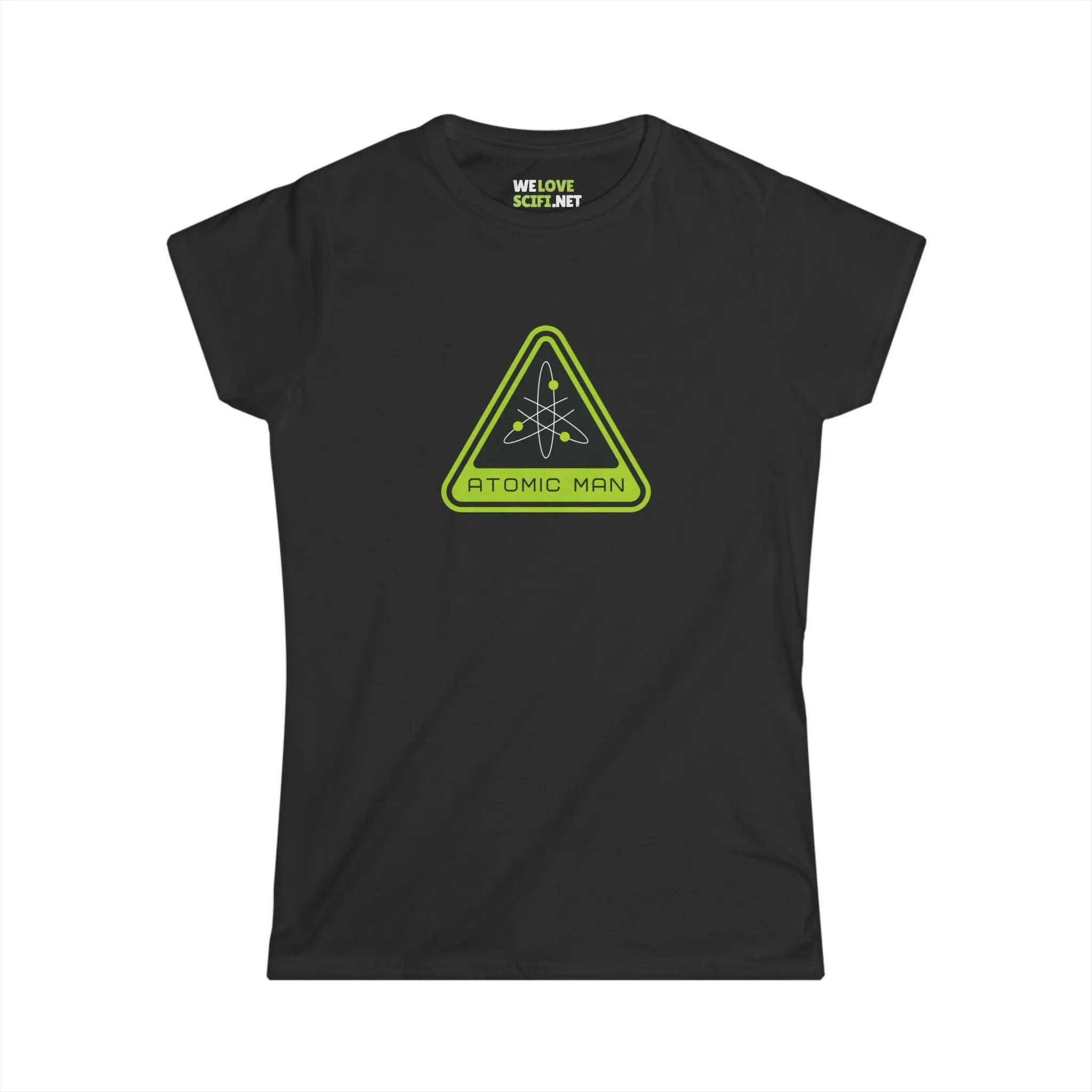 Atomic Man Sign Sci-Fi Woman's Tee