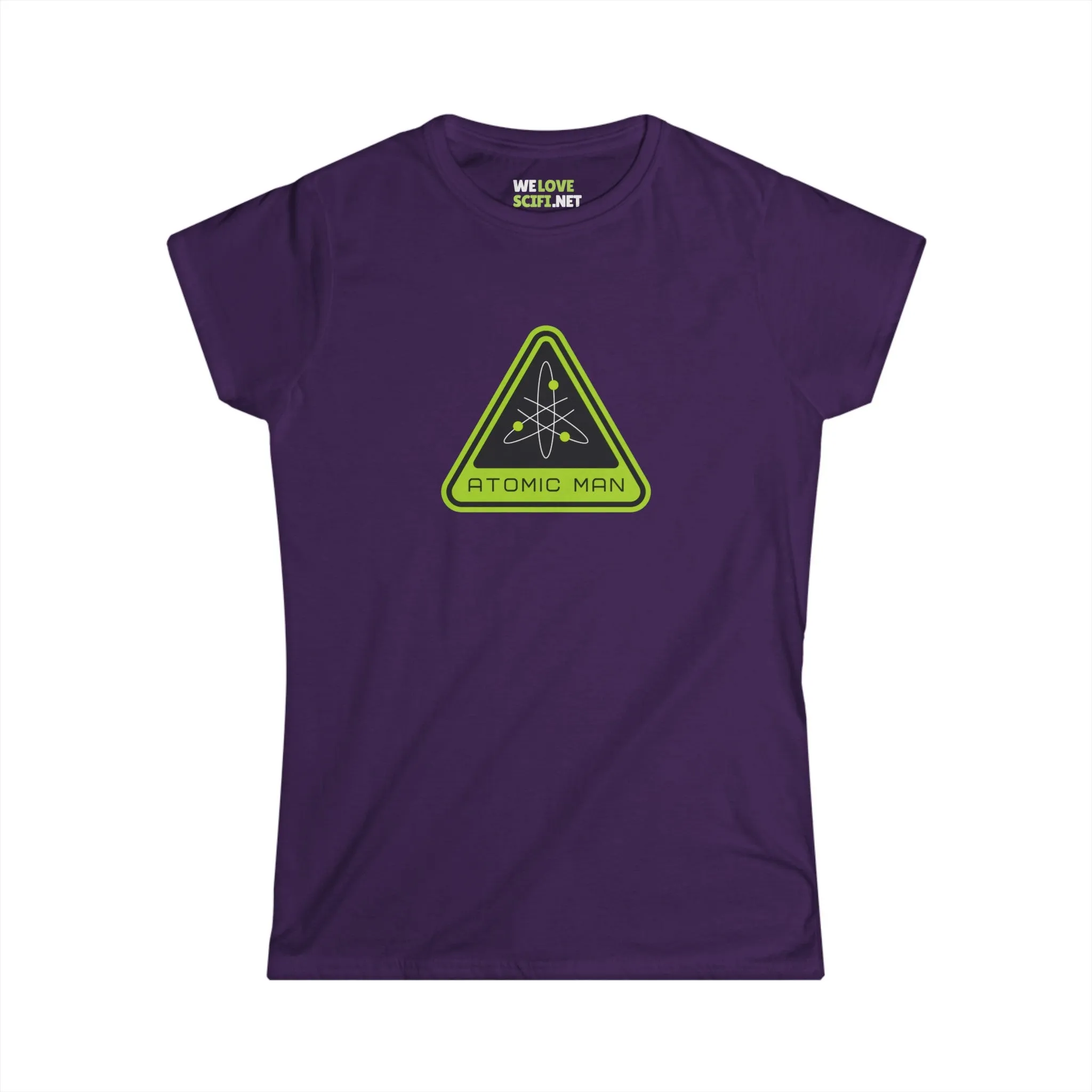 Atomic Man Sign Sci-Fi Woman's Tee
