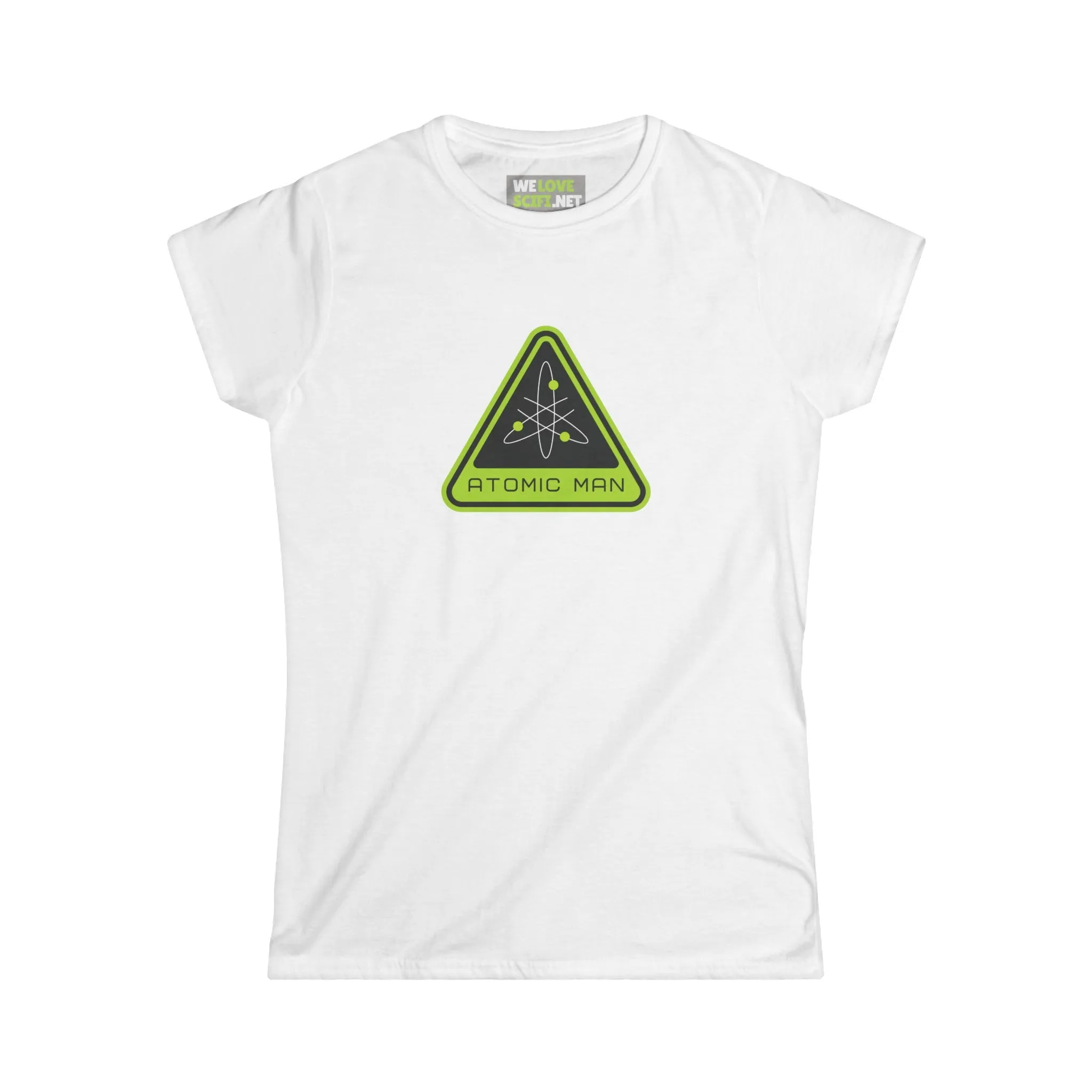 Atomic Man Sign Sci-Fi Woman's Tee
