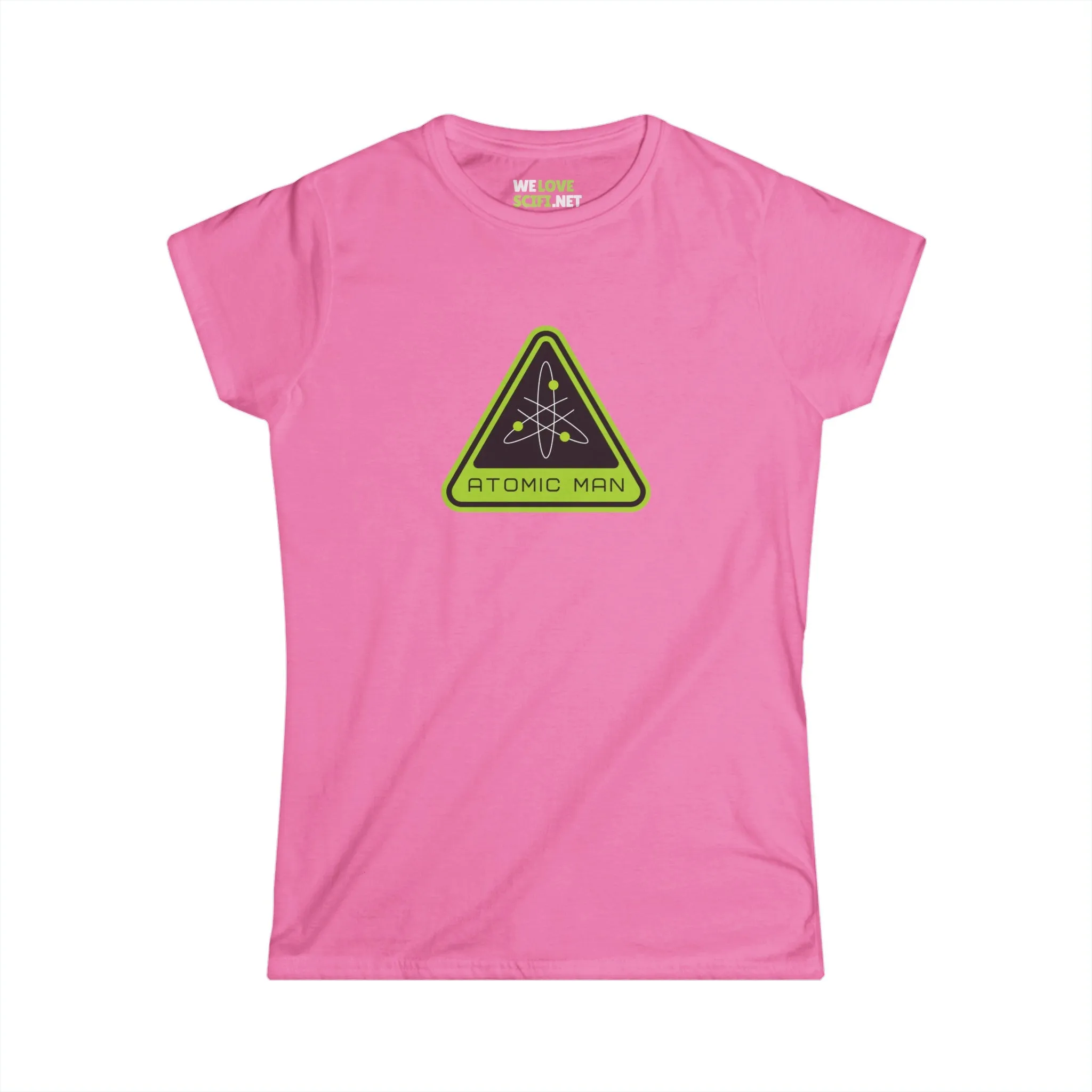 Atomic Man Sign Sci-Fi Woman's Tee