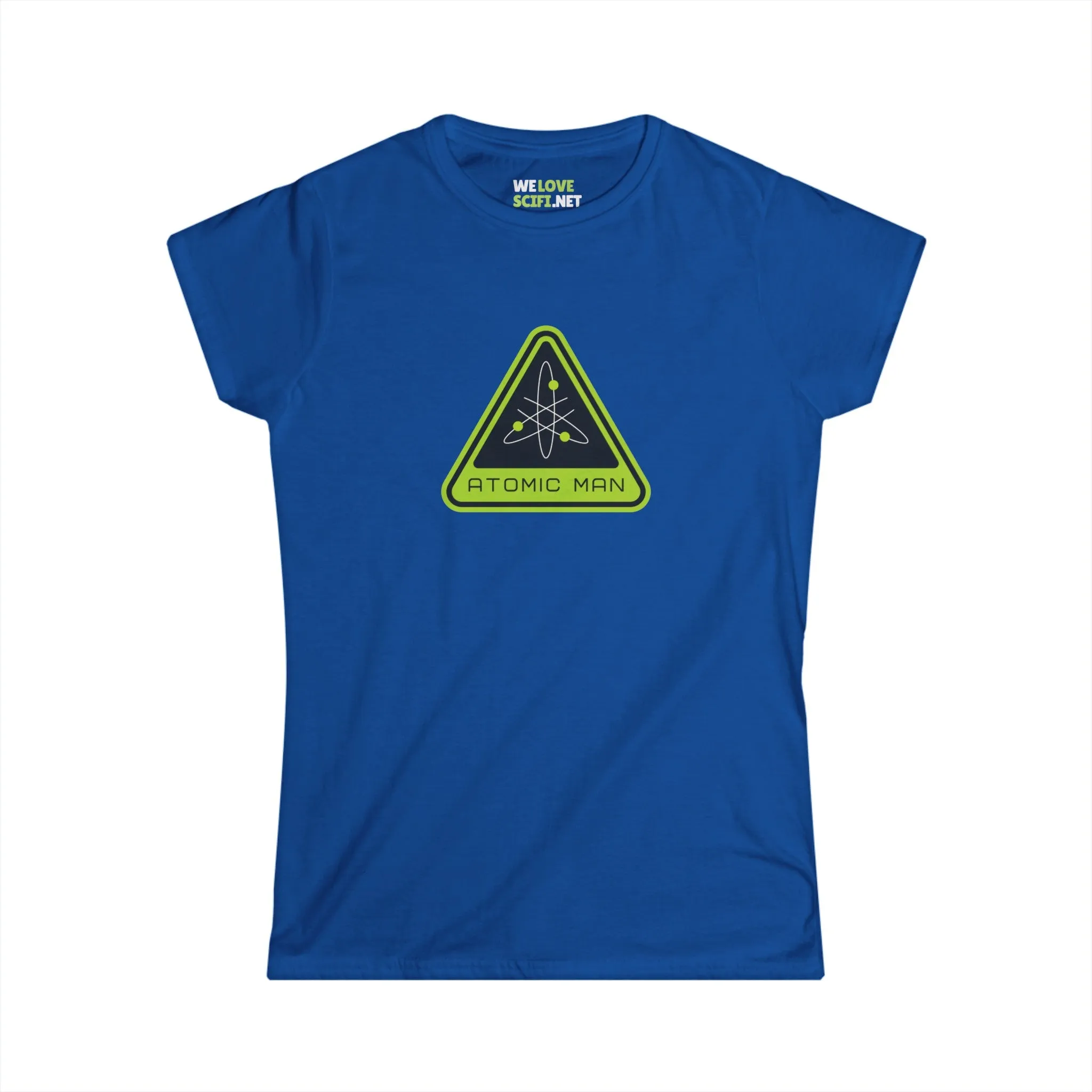 Atomic Man Sign Sci-Fi Woman's Tee