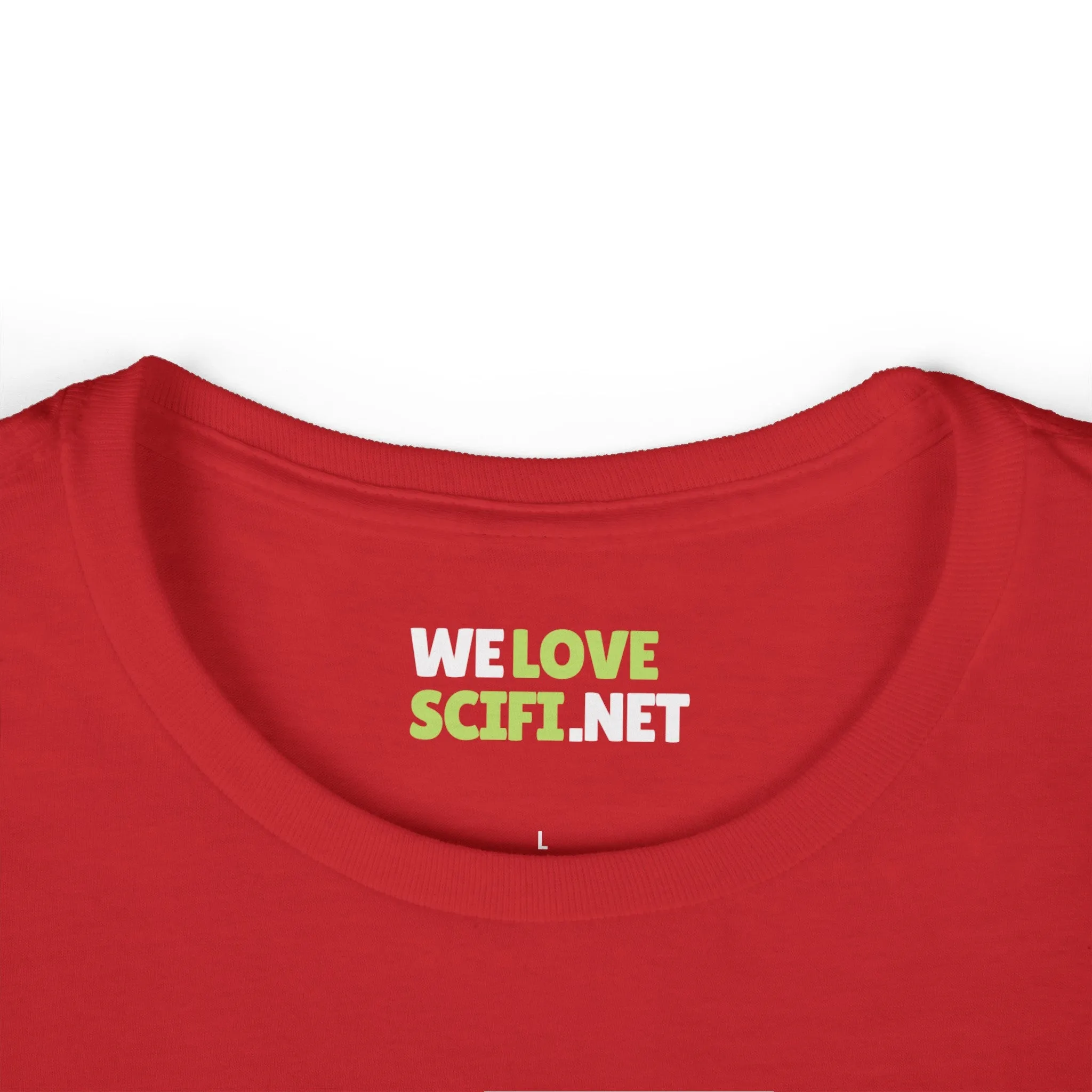 Atomic Man Sign Sci-Fi Woman's Tee