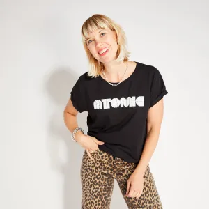 Atomic Tshirt Black & White
