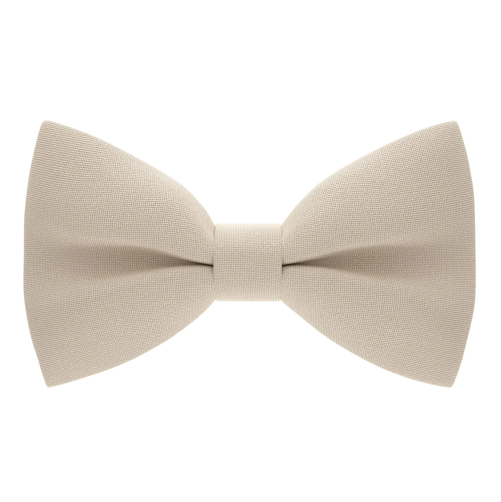 Beige Bow Tie