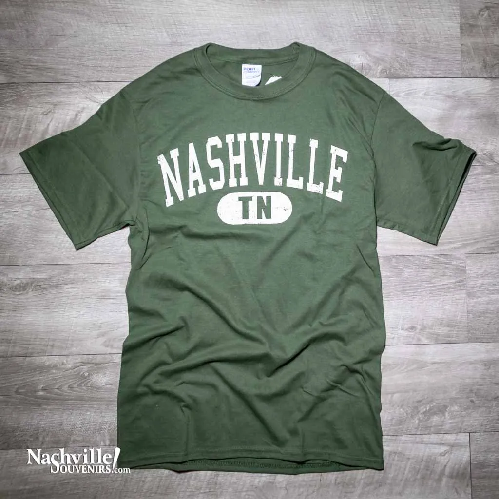 Big, bold "Nashville TN" T Shirt