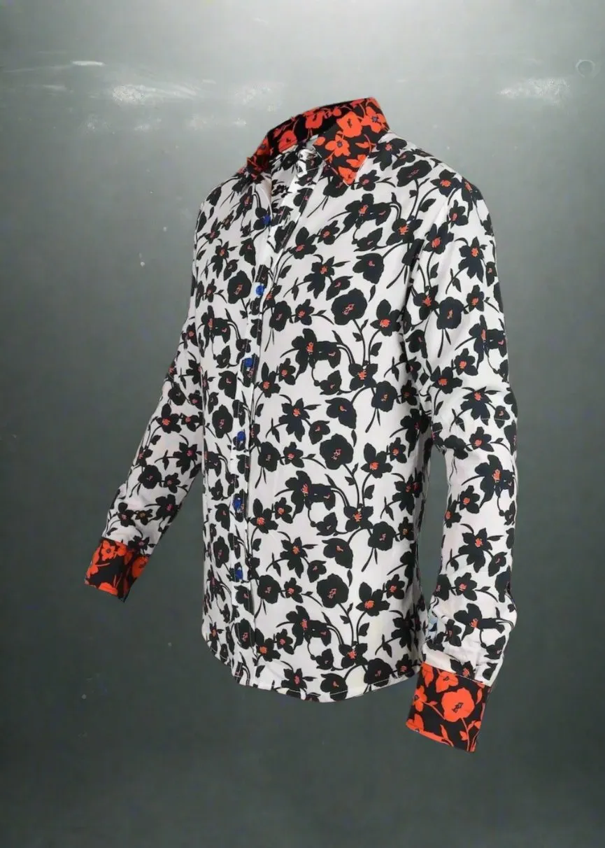 Blackbeard -"TECH"- Slim-Fit Long Sleeve Shirt