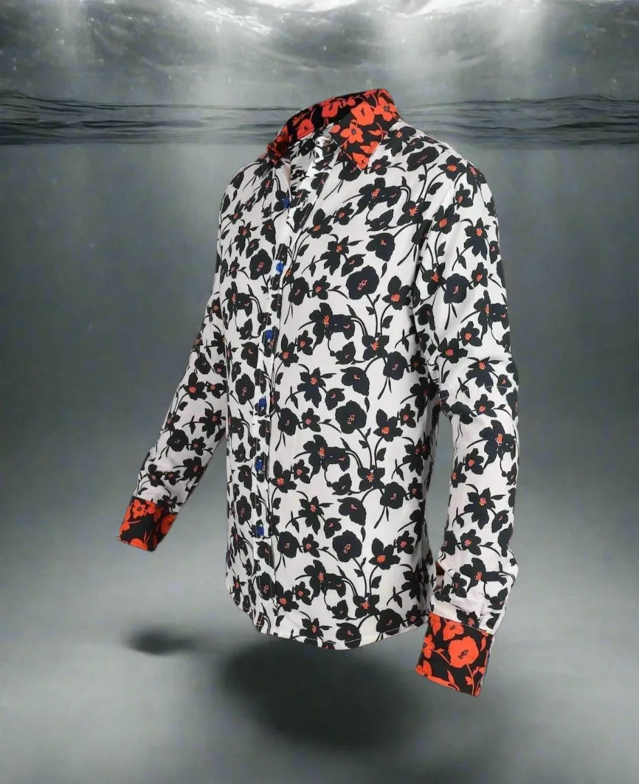 Blackbeard -"TECH"- Slim-Fit Long Sleeve Shirt