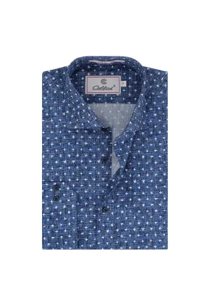 Blue printed / ITALIAN 102383-2
