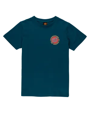 Boys Speed MFG Dot T-Shirt in Tidal Teal