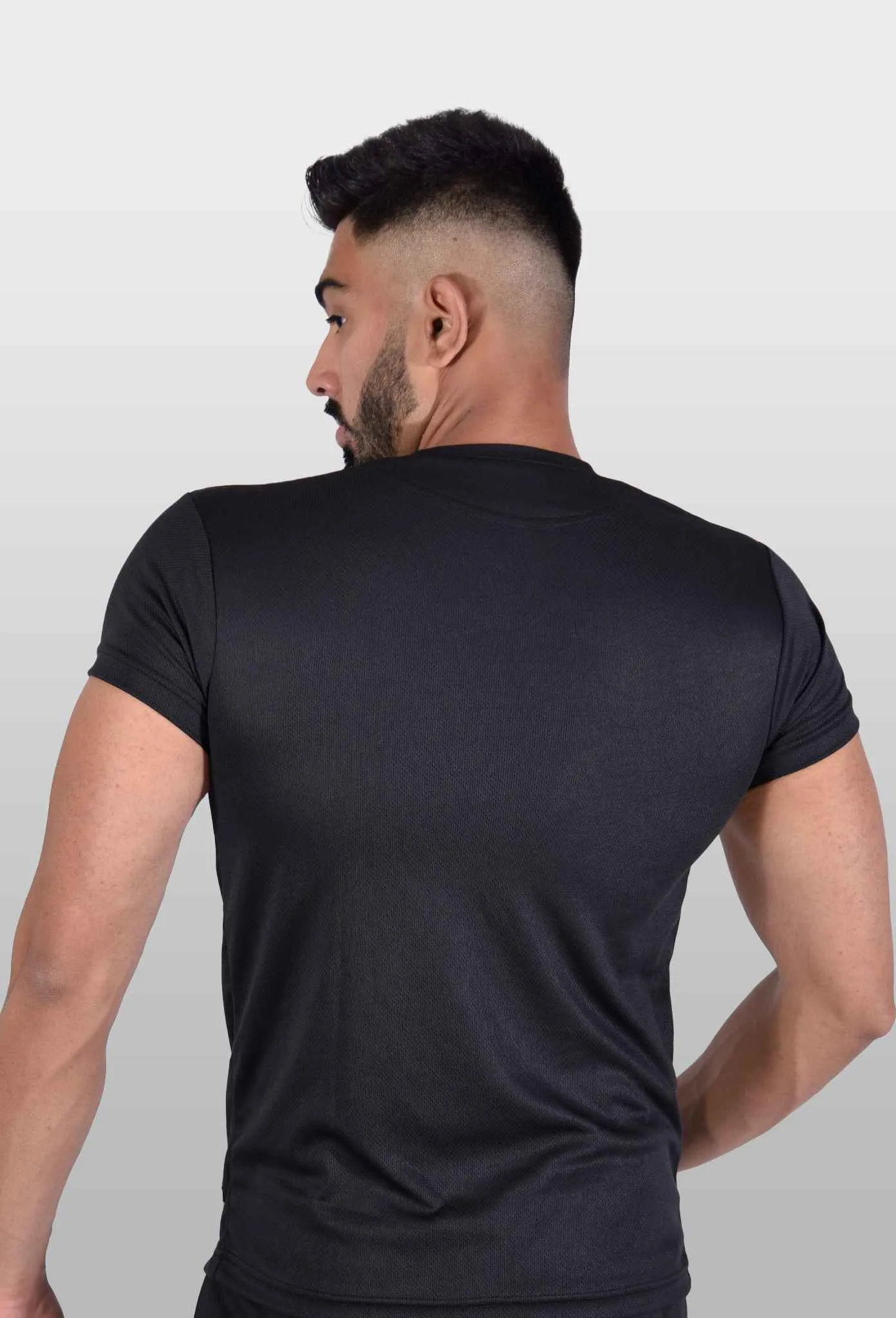Brute V Neck Dri-Fit Tee 1.0 (Black)