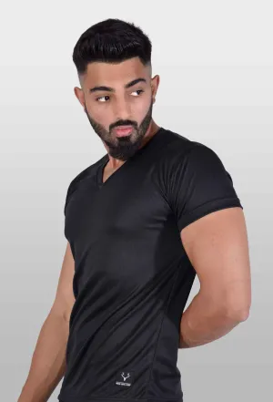 Brute V Neck Dri-Fit Tee 1.0 (Black)