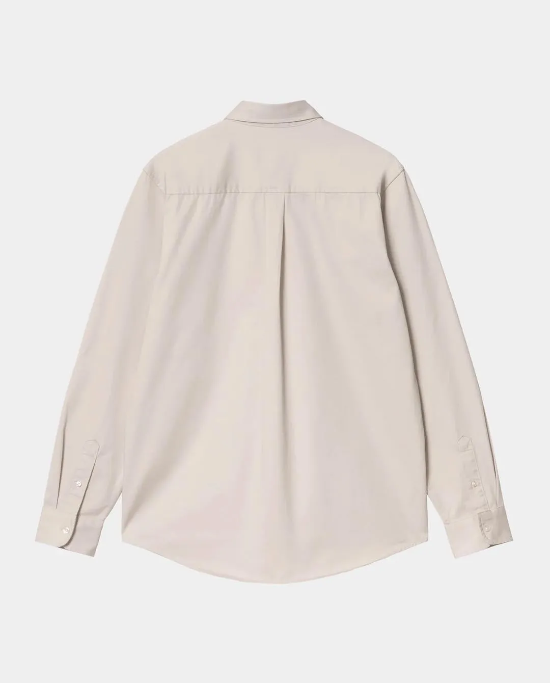Carhartt WIP - LS Madison Shirt - Moonbeam/Black