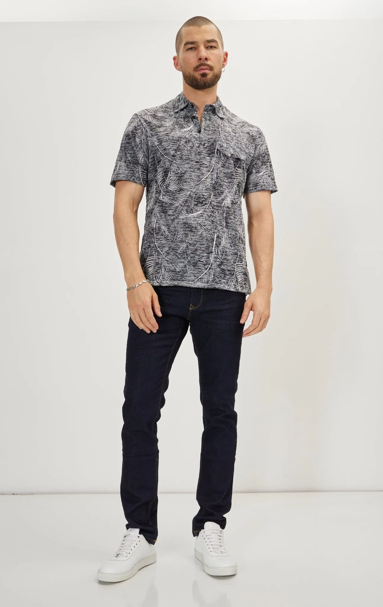 Casual Shirts - Black Leaf