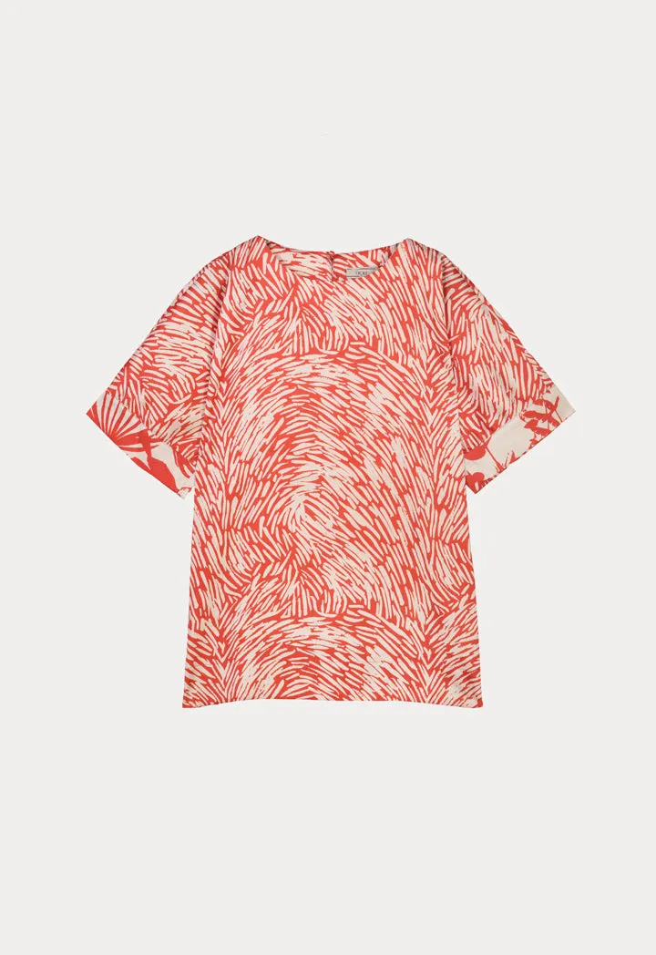 Choice Animal Printed Blouse Print