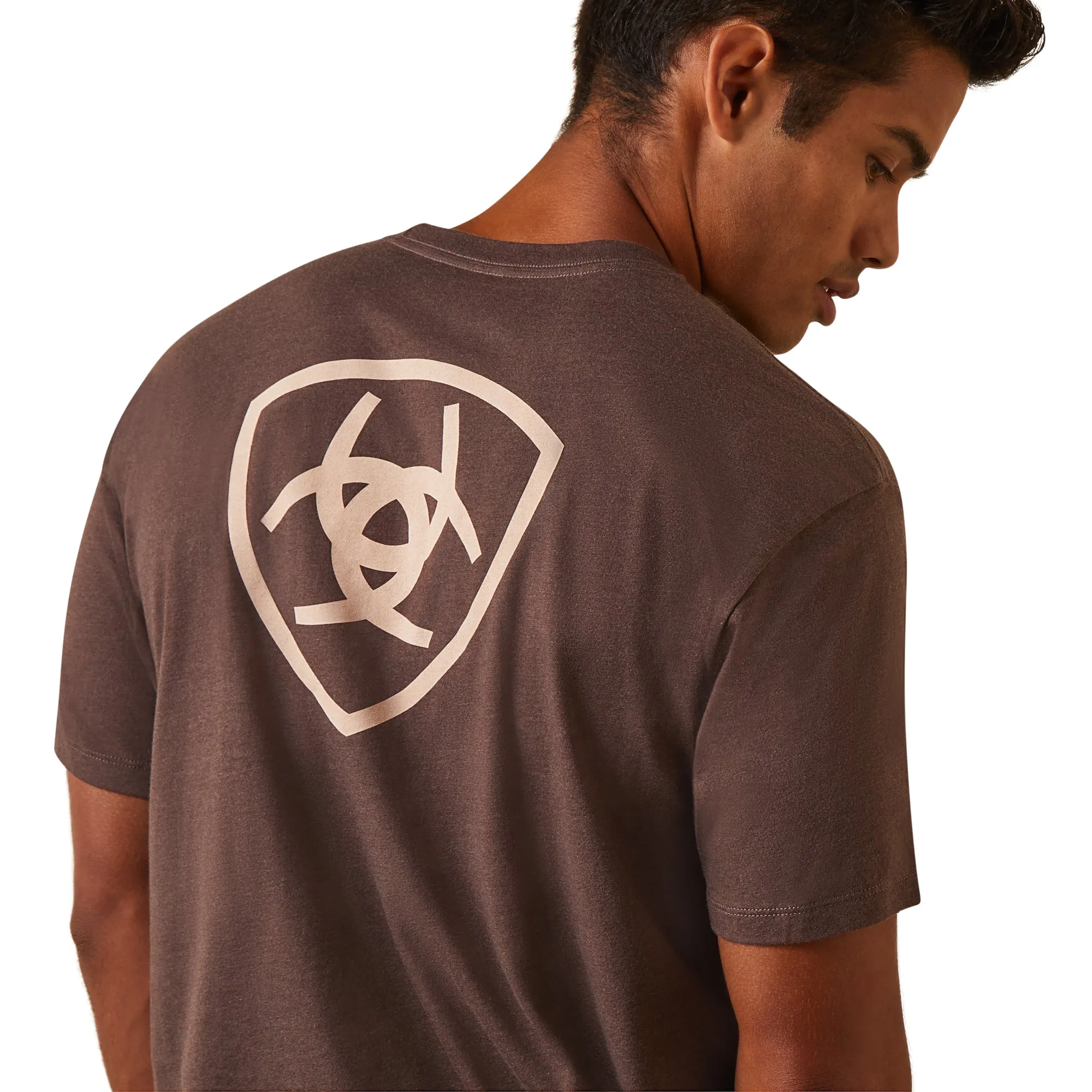 Corps Short Sleeve Brown Graphic Tee