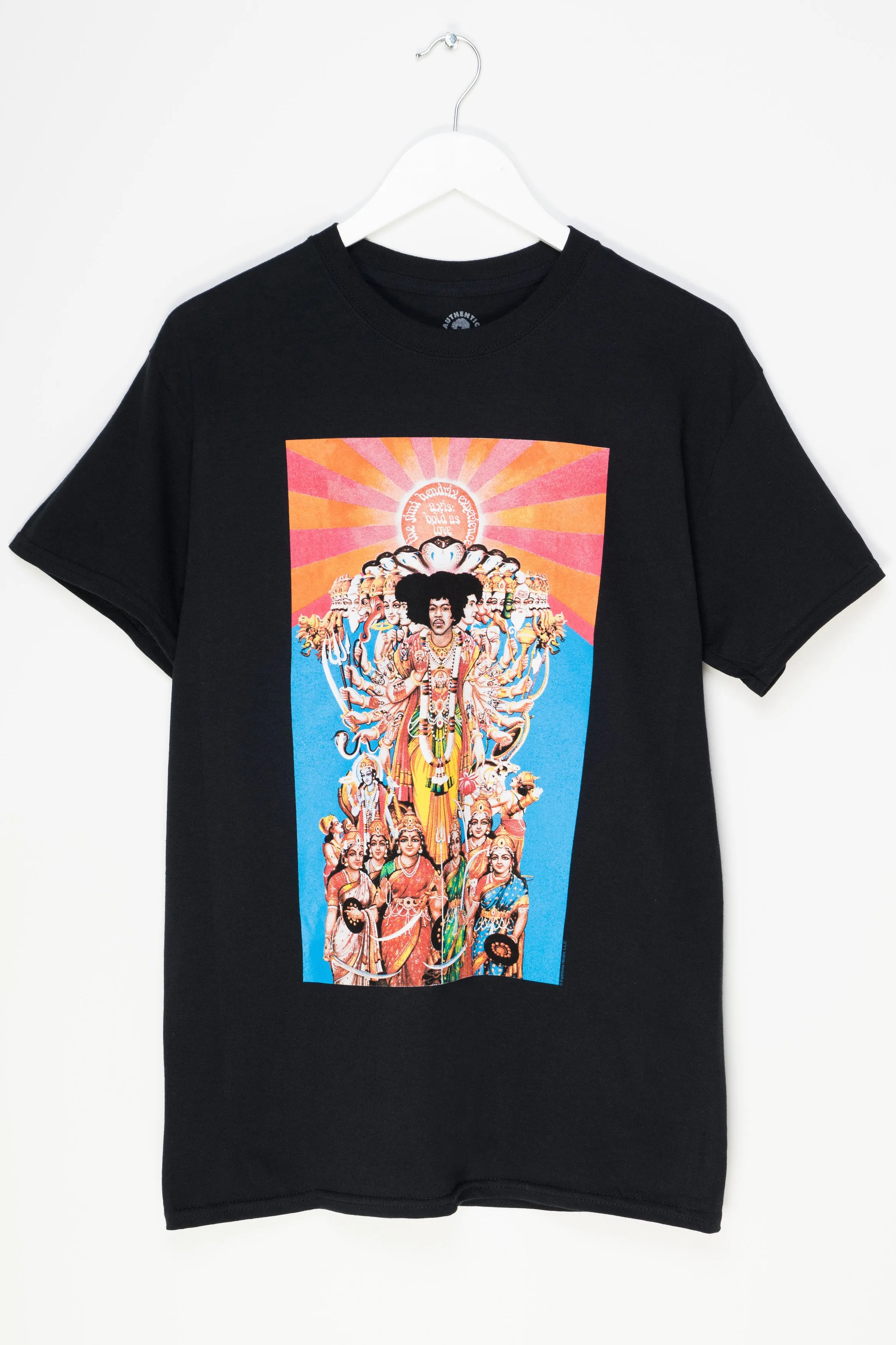 Daisy Street Relaxed T-Shirt with Jimi Hendrix Axis Bold as Love Print