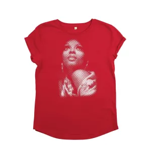 Diana Dots T-shirt Red & White