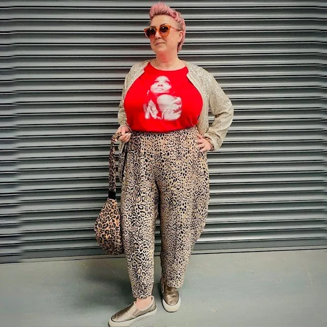 Diana Dots T-shirt Red & White
