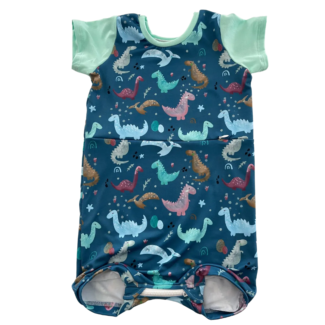 Dino Summer Zipease with G-Tube Access