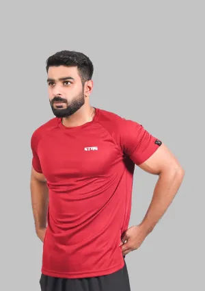 Dri-Fit Apex Raglan Tee 1.1 (PLUM)