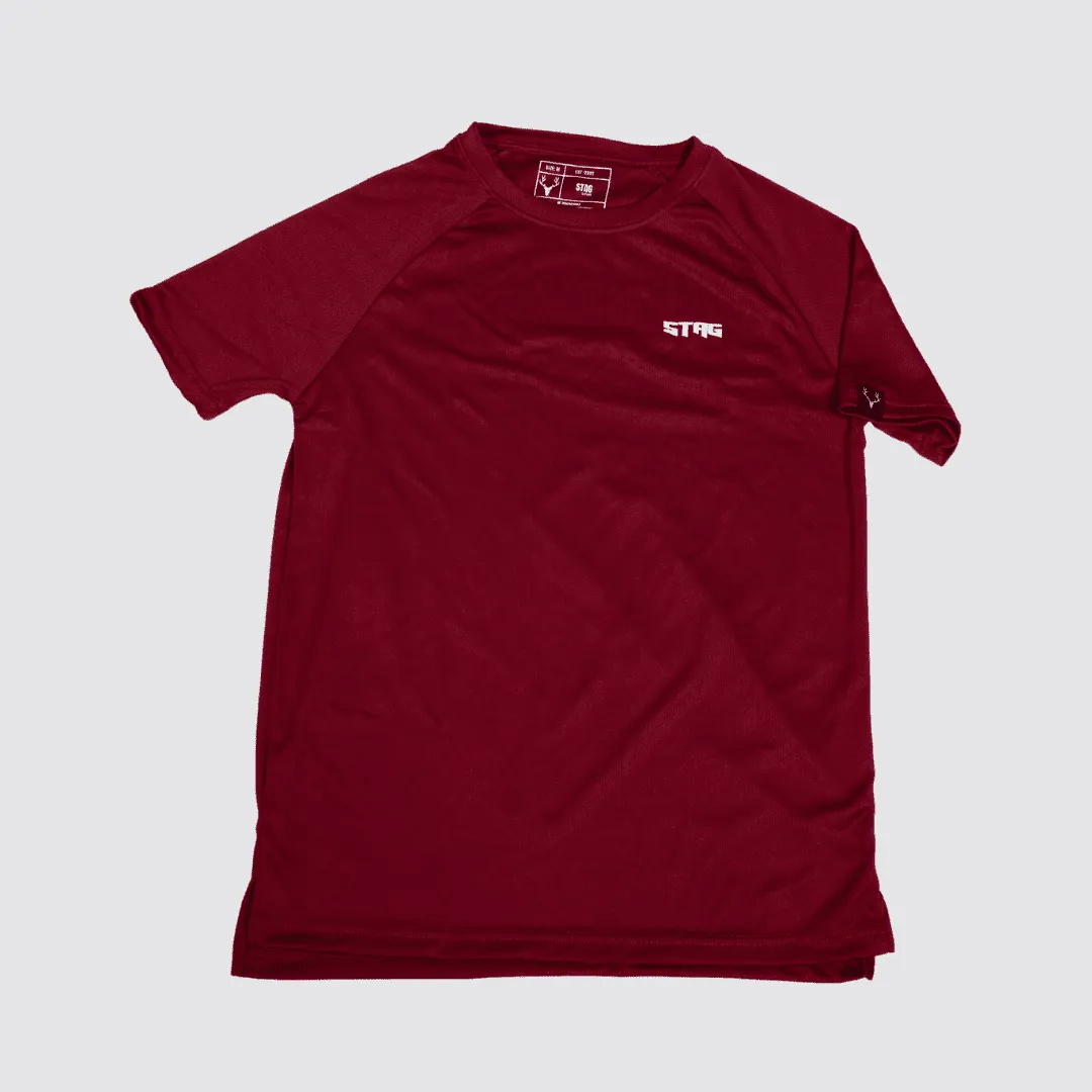 Dri-Fit Apex Raglan Tee 1.1 (PLUM)