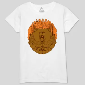 EARTHQUAKE  WOMEN'S CREW TEE