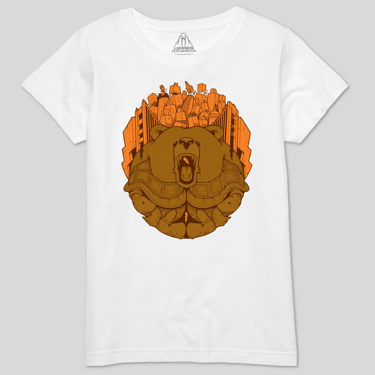 EARTHQUAKE  WOMEN'S CREW TEE